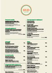 Syd - menu