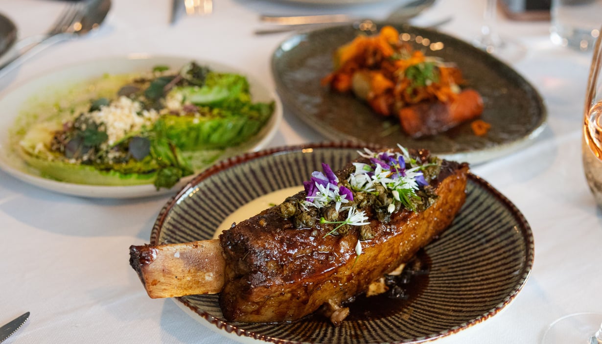 Forskellige typer deleret fra restaurant Nord.