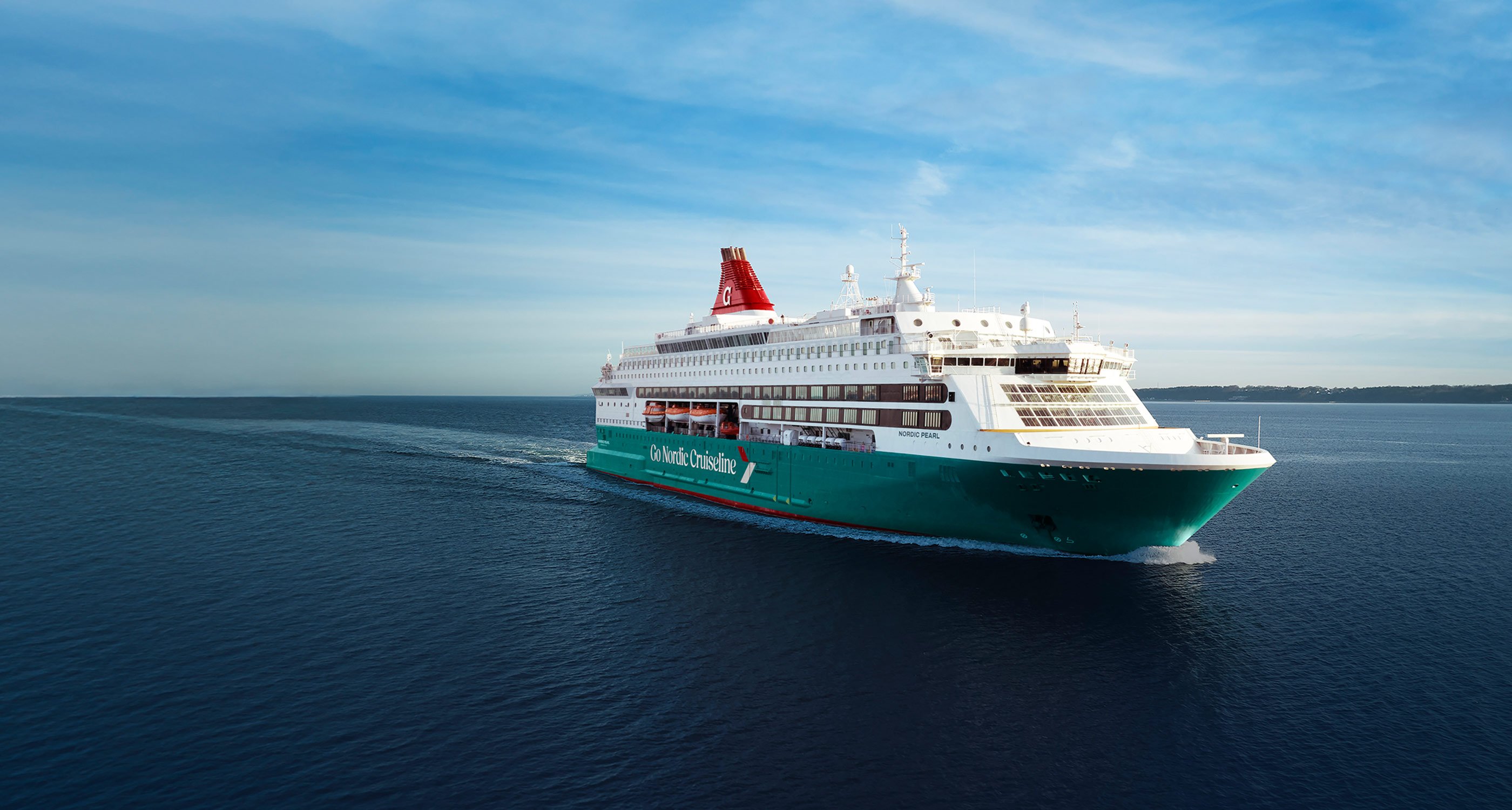 Nordic Pearl på havet