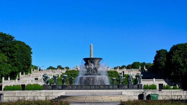 Vigelandsparken i Oslo