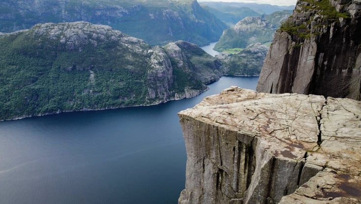 Preikestolen (Prædikestolen) / Norge