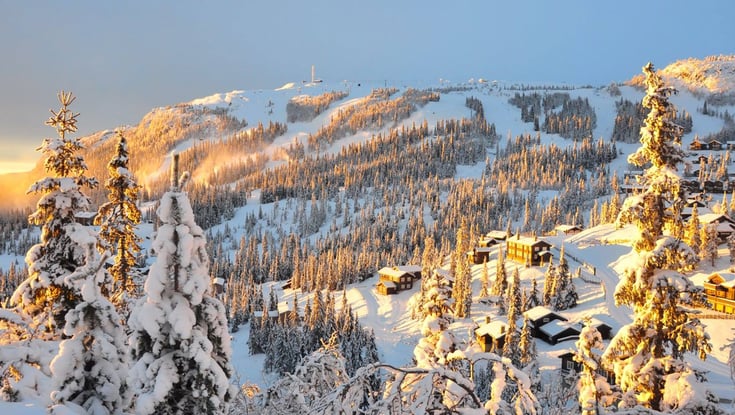 Kvitfjell i Norge