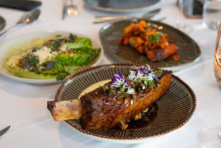 Forskellige typer deleret fra restaurant Nord.