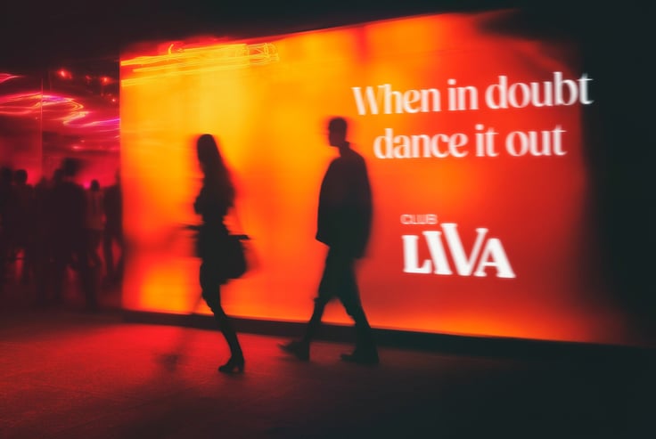 Dans på Club Liva.