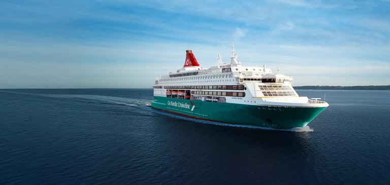 Nordic Pearl på havet