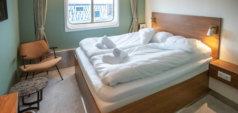 Commodore Class kahyt med havudsigt C2