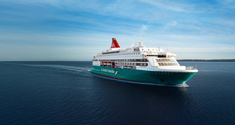 Nordic Pearl på havet