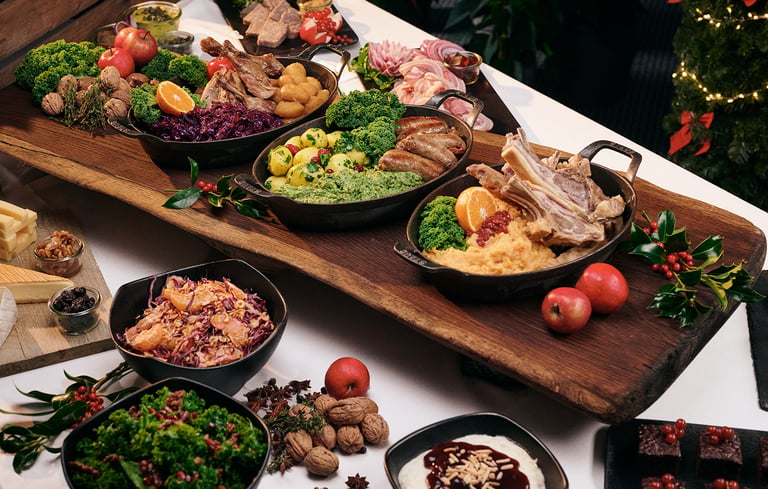 Christmas buffet