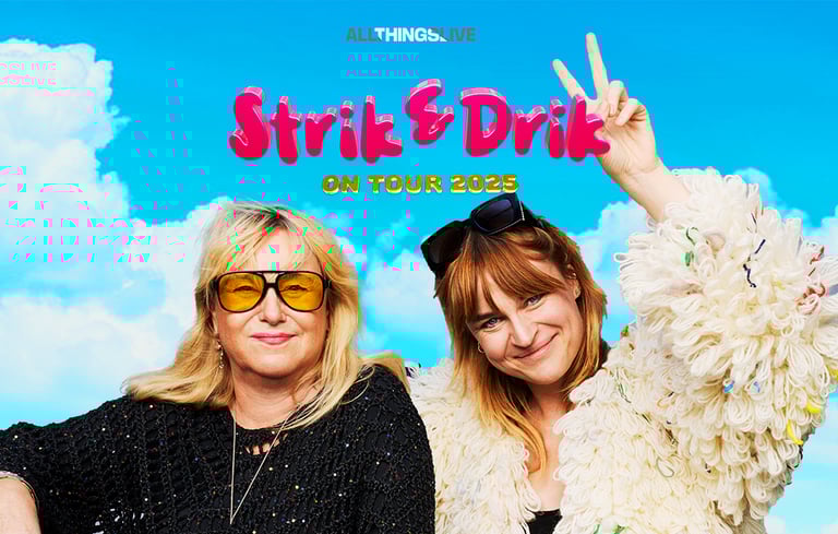 Strik & Drik med Christine Feldthaus og Lærke Bagger