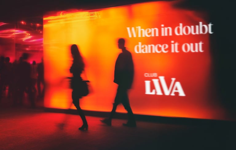 Dans på Club Liva.