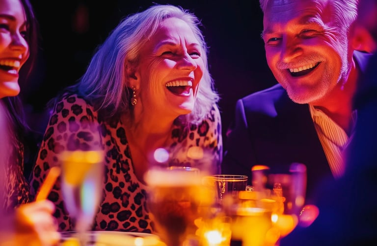 Gruppe på Liva bar.